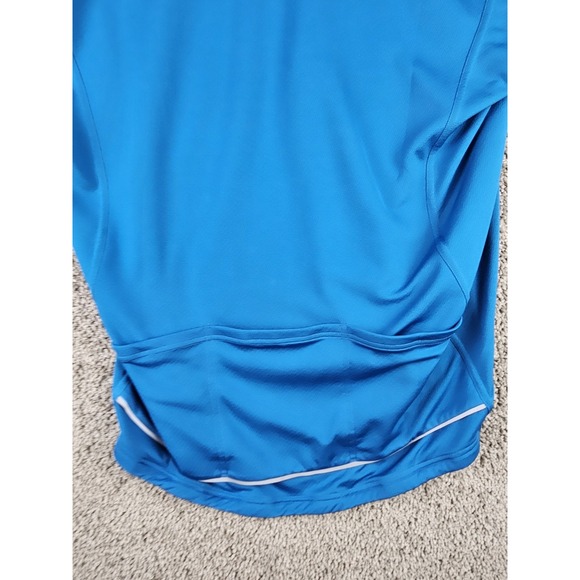Pearl Izumi Jersey Medium Blue 1/4 Zip Pullover Cycling Lightweight Men's Large‎ - Picture 6 of 10